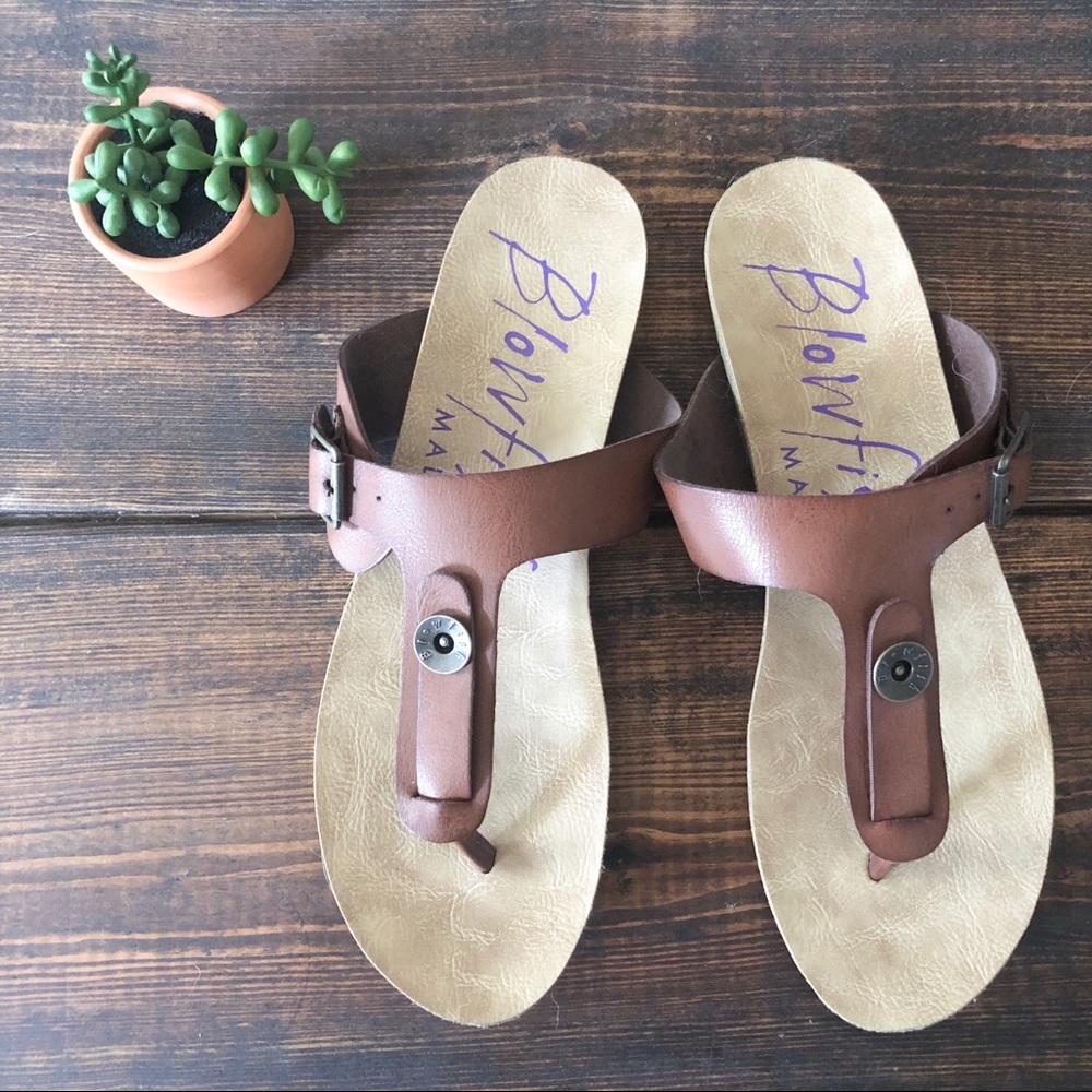 Blowfish Button Sandals